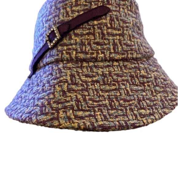 BETMAR Woven 50% Wool Dressy Bucket Hat - Picture 2 of 7